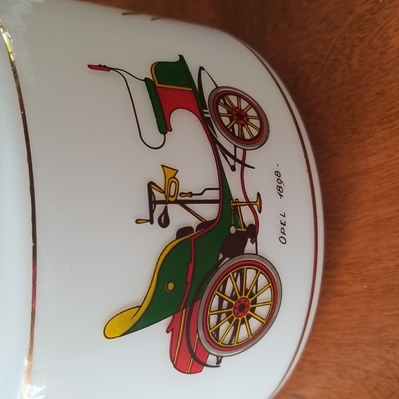 Vintage milk glass pendant light - Picture 9 of 9